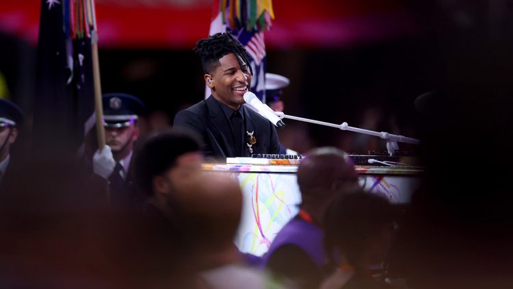 Jon Batiste Jazzes Up National Anthem for 2025 Super Bowl